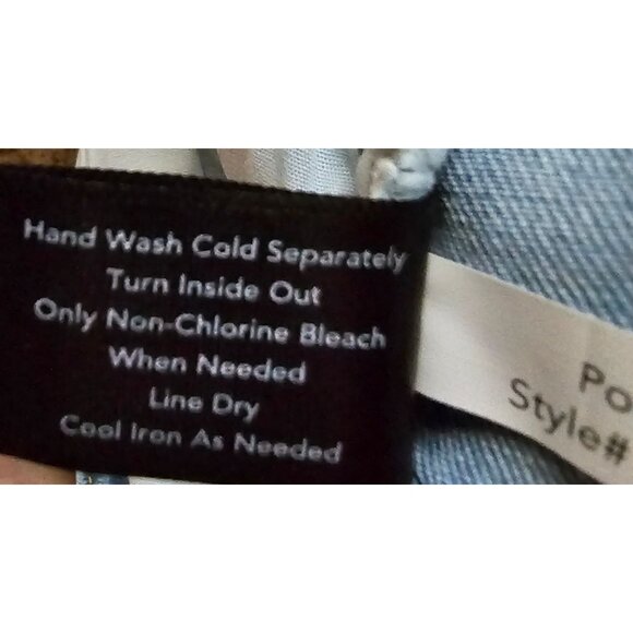 Women’s Boston Proper Stars & Stripes denim shorts size 4 patriotic flag (RN# 12 - Picture 7 of 9